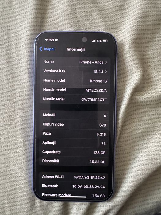 Vand/schimb iphone 16