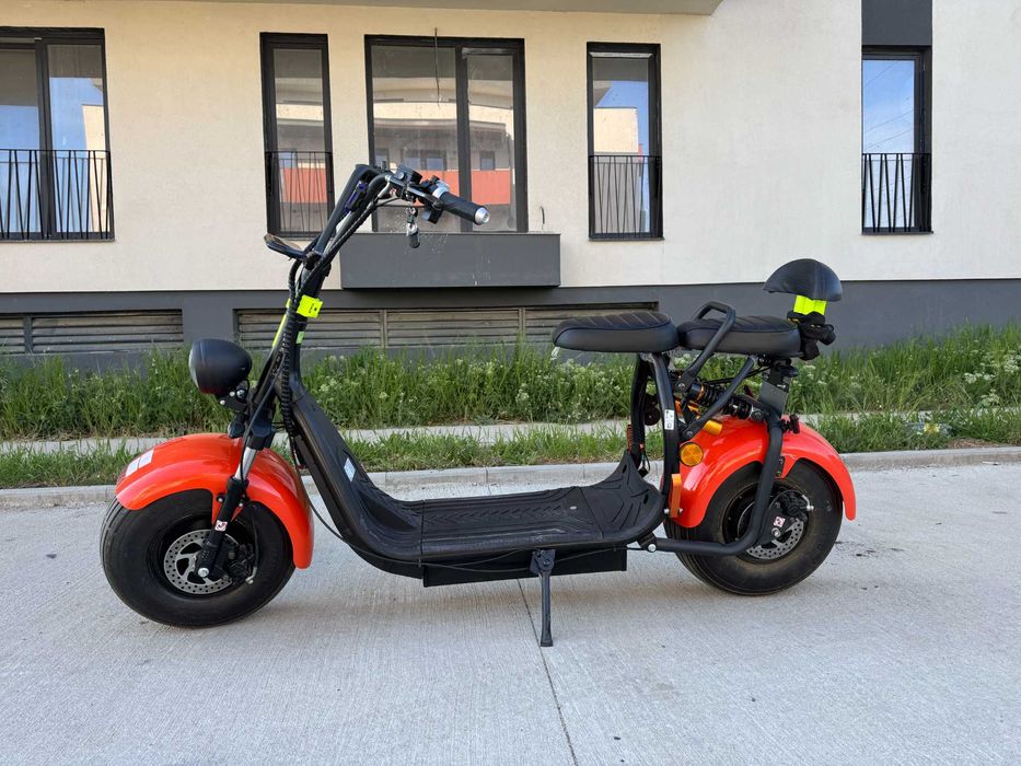 Scuter electric 1500W CityCoco Tip Harley / Asigurare / Inmatriculat