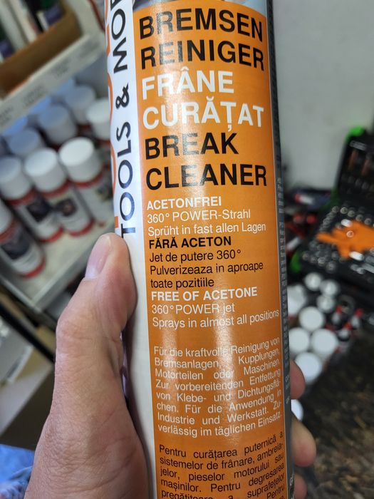 Spray curatat frane XXL 850ml.Curatitor discuri profi.CHEMTOOLS