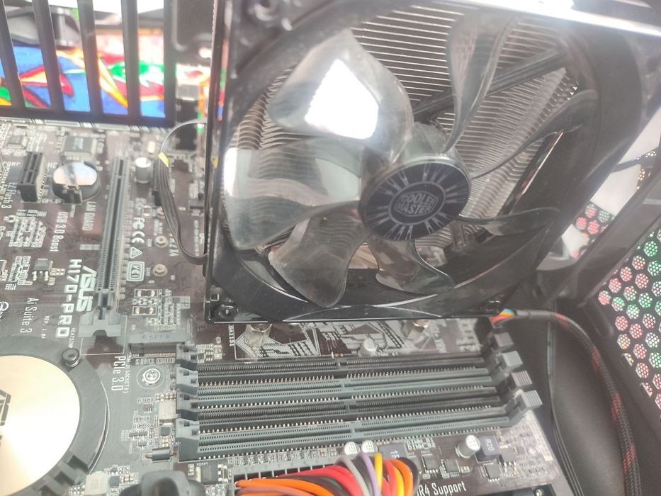 Продам Case Intel i5-6600K + ASUS H170-PRO + Cooler