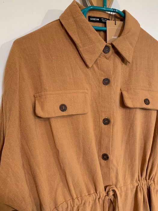 Ленена рокля SHEIN