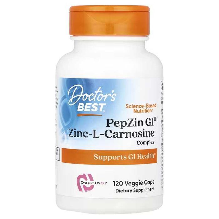 Doctor's Doctors Best PepZin GI Zinc L Carnosine цинк L Л карнозином
