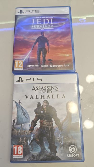 Assasins creed valhala и Jedi survivor