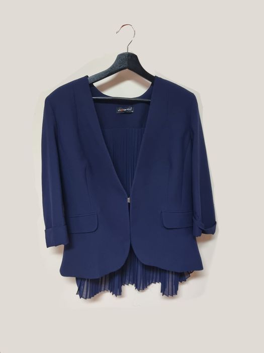 Пиджак женский синий