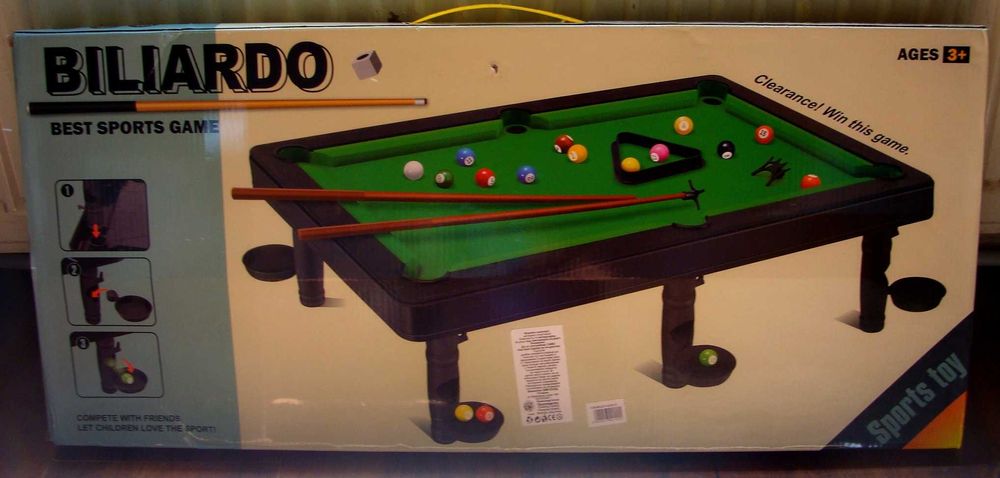 Детски билярд 55 x 32 x 15,5 см, Настолна "Доббъл", MINDMAZE базовa