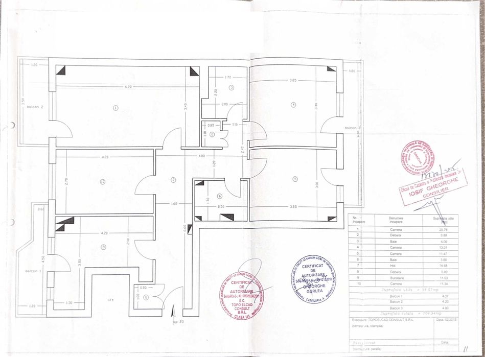 Proprietar vanzare Apartament 4 camere central Craiova 0730497998
