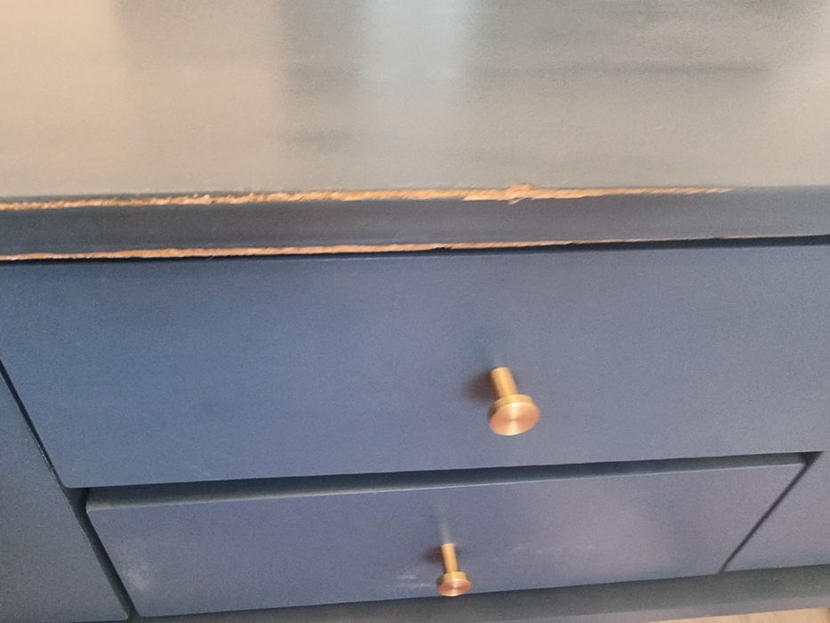 Dulap comada living blue