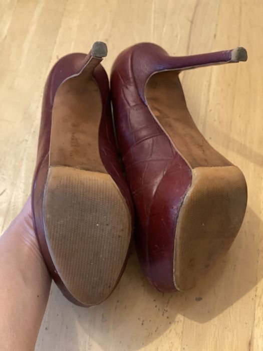 Туфли Zara бордо