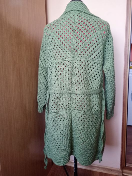 Cardigan croșetat manual handmade