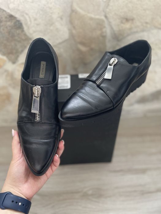 Обувки Pinko естествена кожа