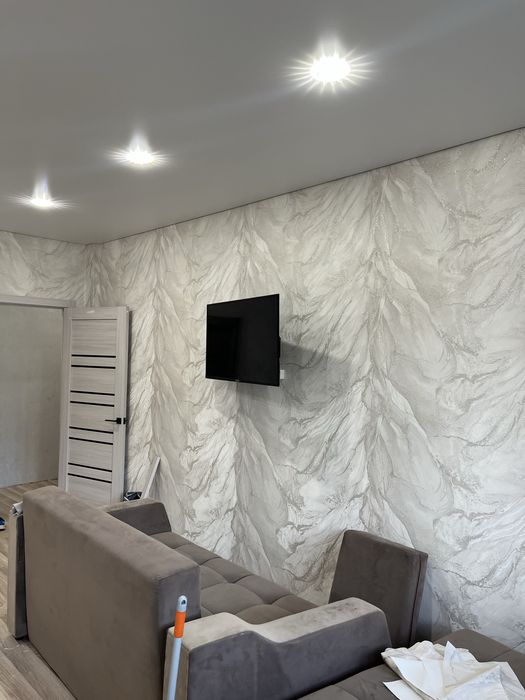 Поклейм обои галтели