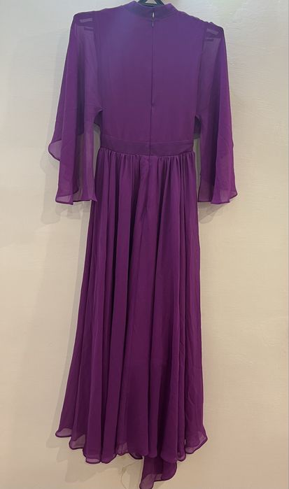 Фиолетовое  платье