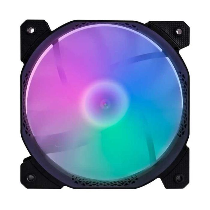 Ventilator carcasa 1stPlayer® RGB F1 Reverse black,4pin molex