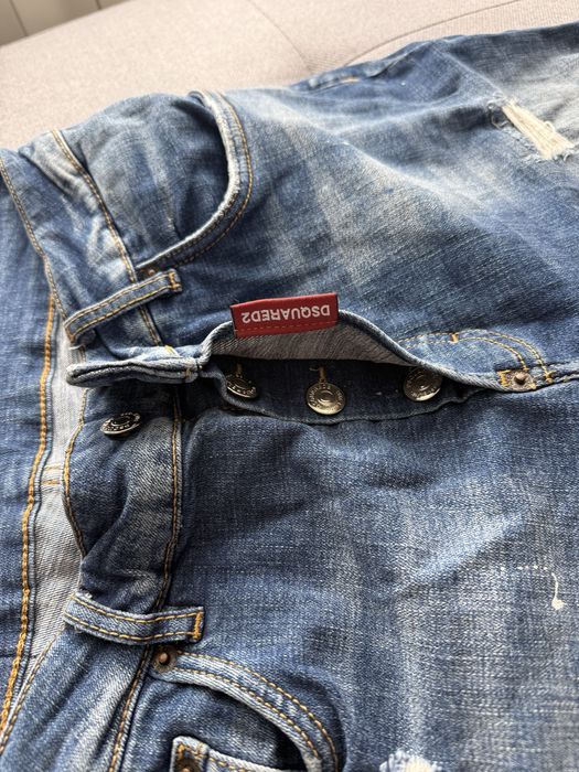 Мъжки къси дънкови панталони DSQUARED2