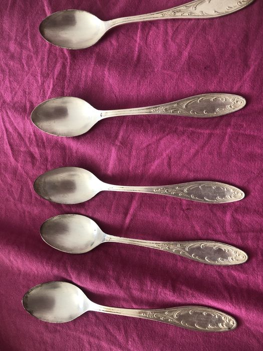 Ложки и вилки мельхиор