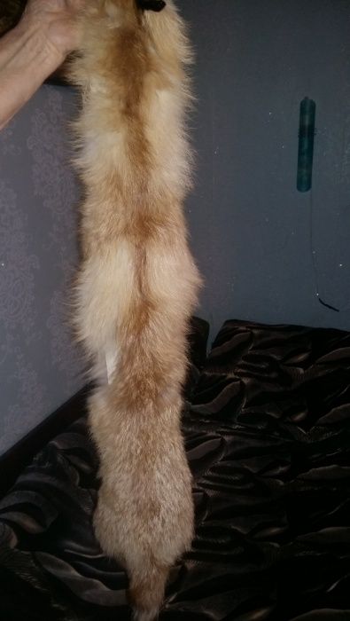 Шапка из лисы и овчины