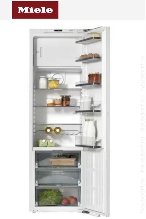 Хладилник и фризер за вграждане Miele