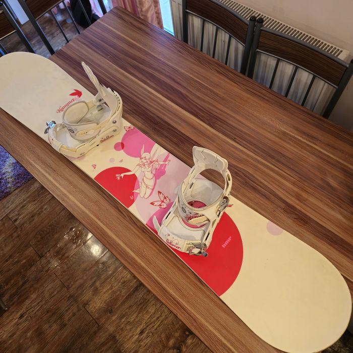 Placa Snowboard Hammer Hyleyn 152 cm cu legaturi Salomon M