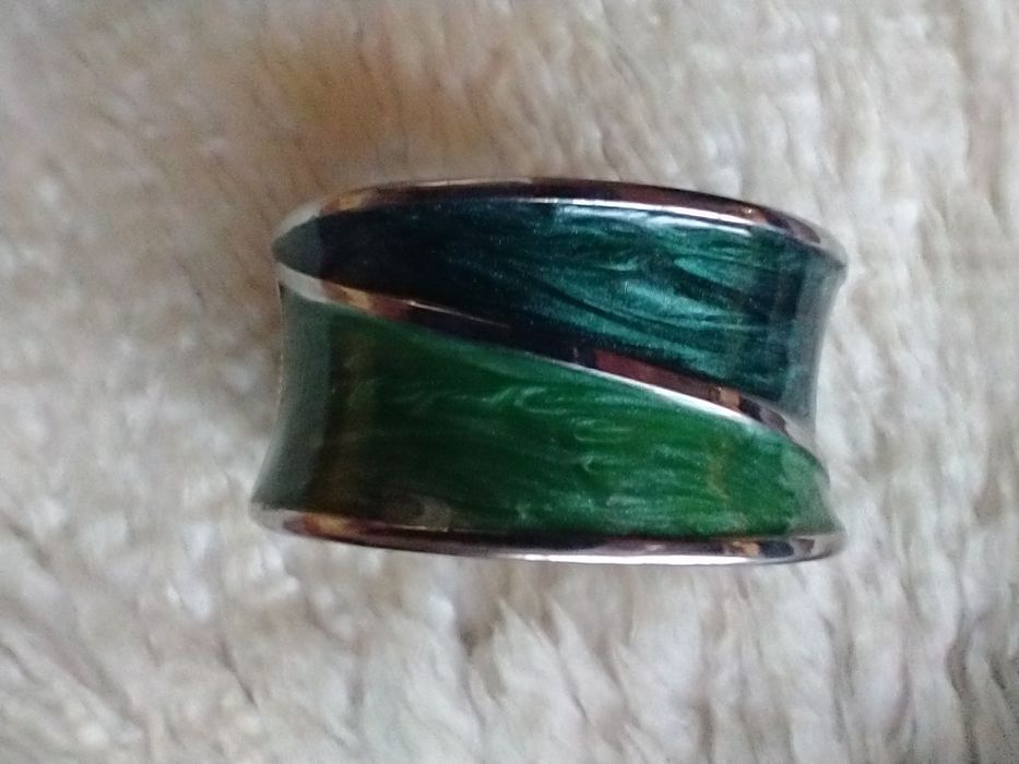 Bratara inox si email