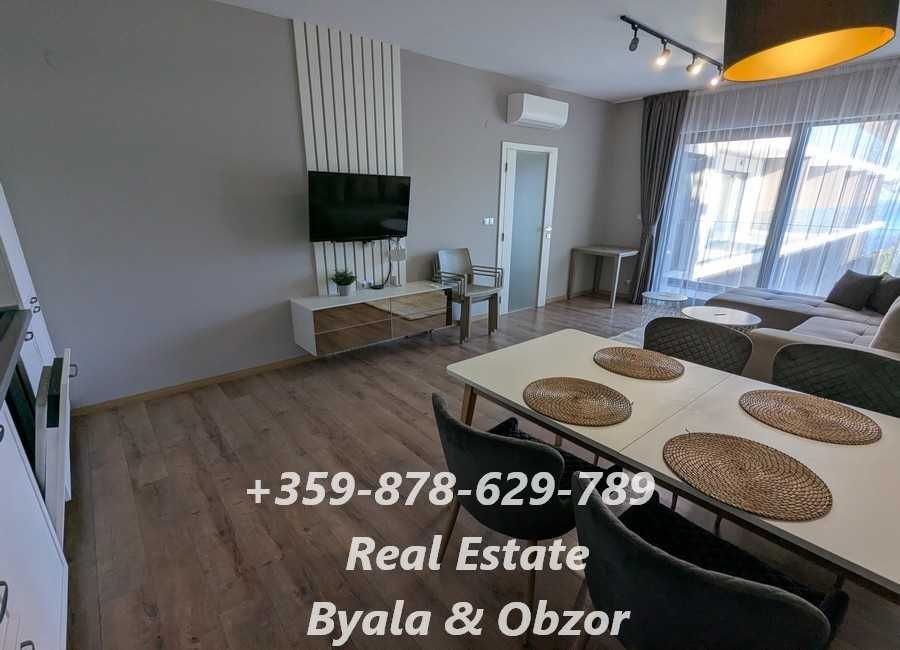 Красиво обзаведен двустаен апартамент с морска гледка