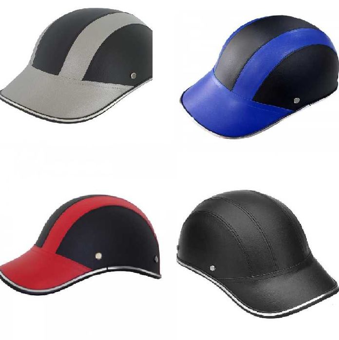 Каска за мотор, АТВ, Мотопед, Кожена, 2411, Различни цветове