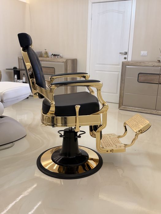 Scaun Barber Gold sau scaun frizerie