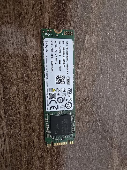 SSD M.2 SKhynix - Capacitate 128GB