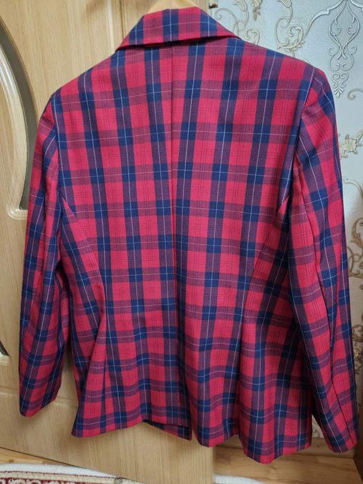 costum taior din stofa de lana cu pantanon
