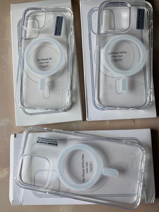 Husa Clear Case iPhone 17, Pro sau Max; iPhone 16, 15 & 13, 12