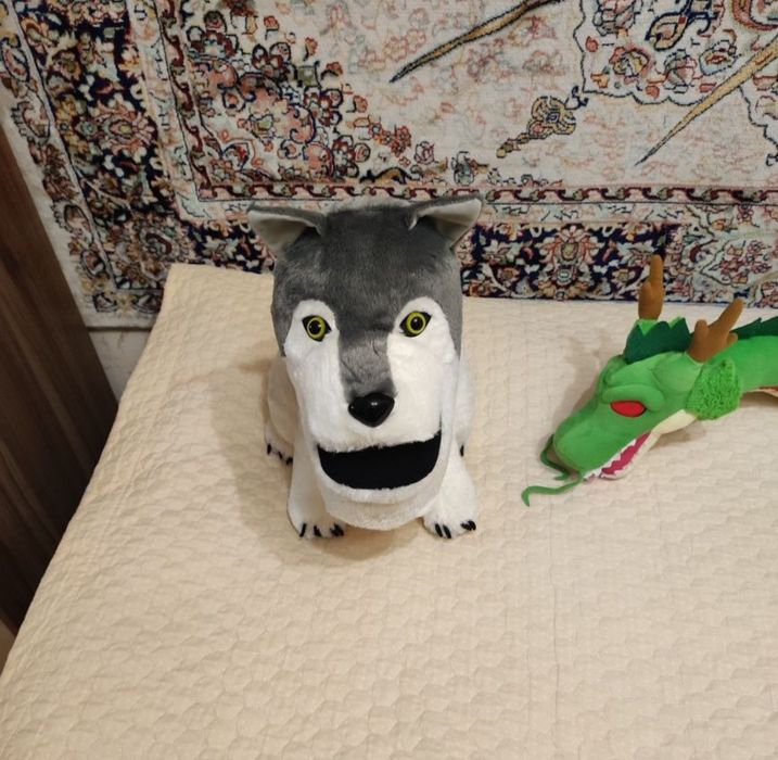 Волк мягкая игрушка Япония