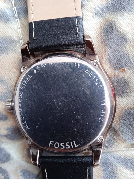 Ceas de mână Fossil nou original cu curea de piele