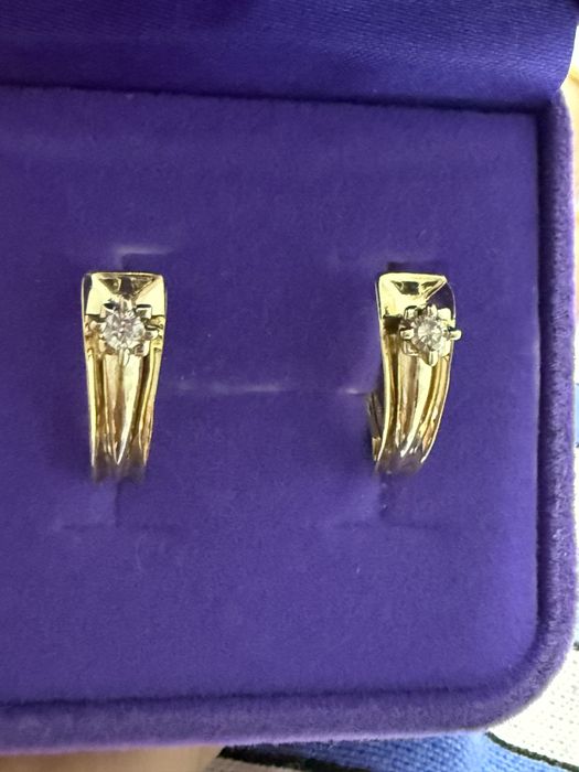 Бриллиантовые серьги