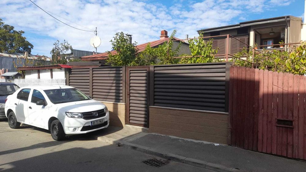 Gard metalic jaluzea | Suruburi ascunse | Harghita | Model 2026 |