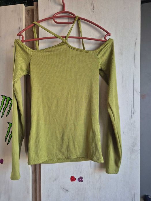 Блуза с голи рамена размер с