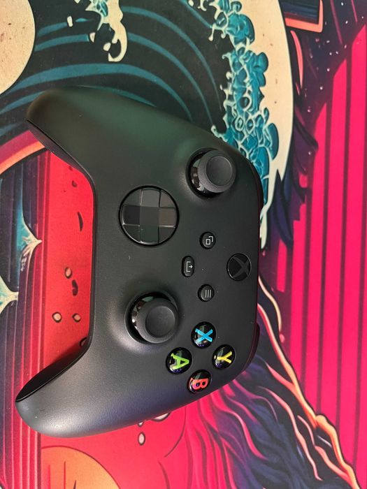 Controller Wireless Microsoft Xbox Series X, Carbon Black + cablu USB Type C