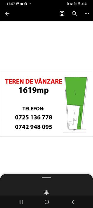 Teren de vânzare in Feleacu