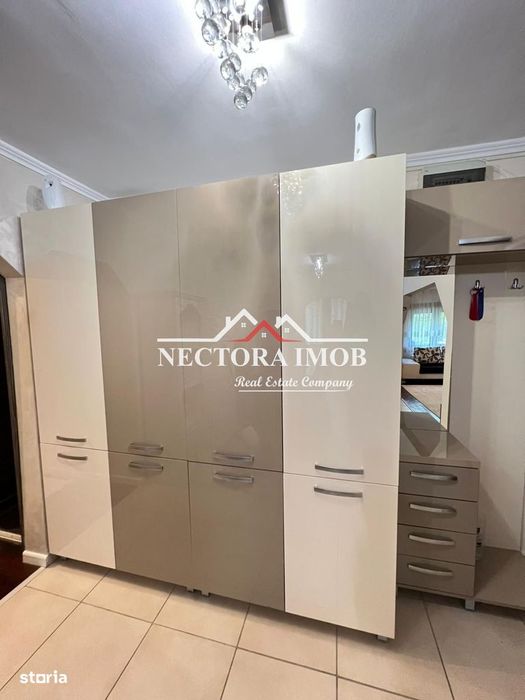 NECTORA IMOB-Apartament 3 camere, Str. Rosiorilor, Parter, Utilat