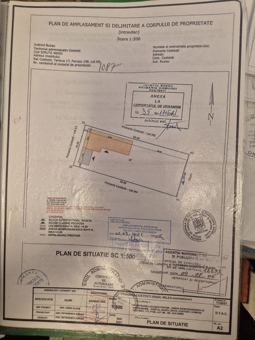 Teren 1000mp Costesti