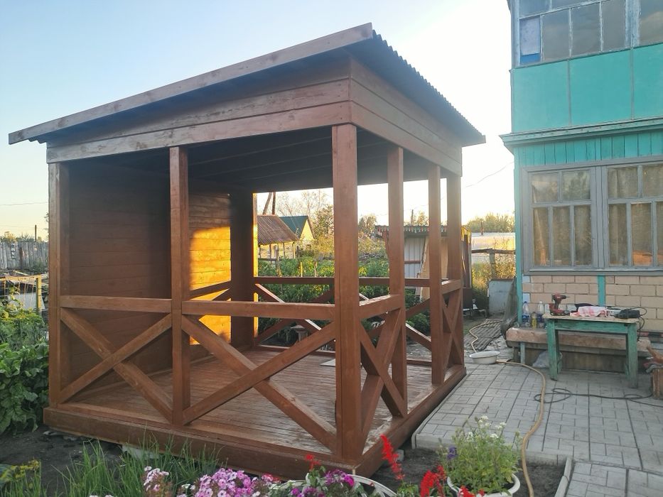 Беседка изготовим