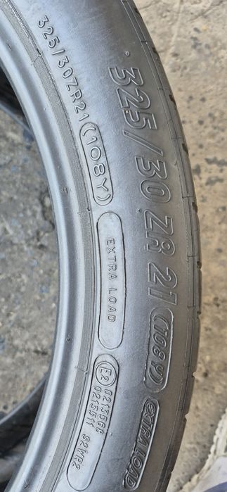 2 anvelope vara Michelin 325/30/21,dot 2025.Pretul este pe bucata.