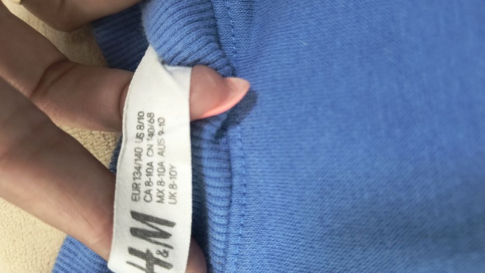 Ватирана блуза H&M 8-10г.