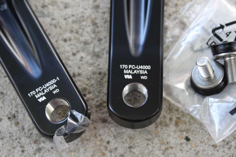 Shimano CUES FC-U4000 9/10/11 viteza angrenaj 170mm - MTB/Trekking 40T