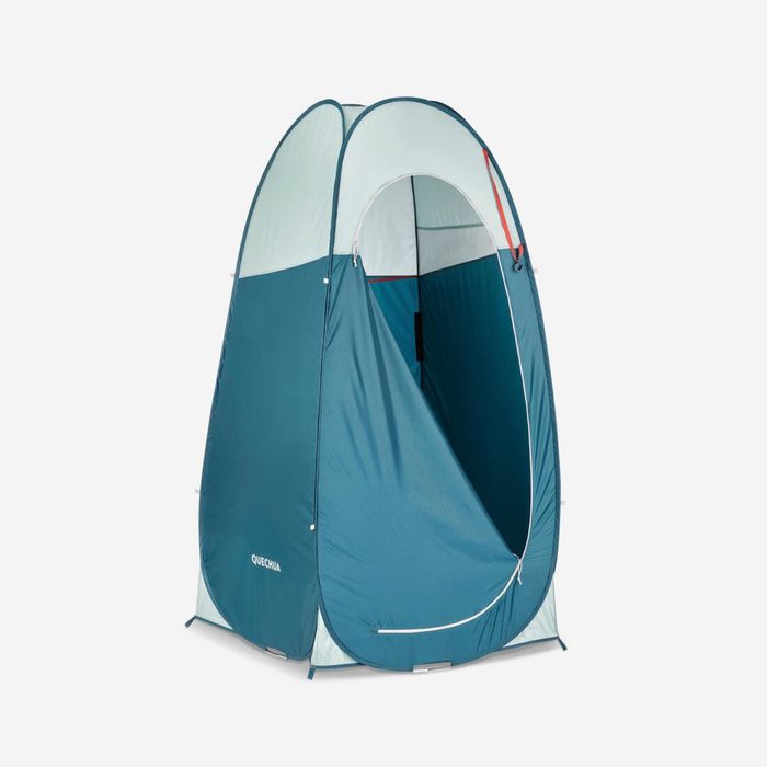 Duș solar camping 10 l + cort duș/toaletă Decathlon