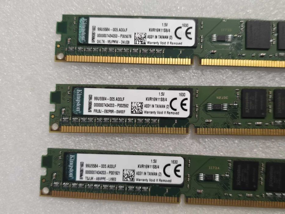 Memorie RAM Kingston ValueRAM 4GB DDR3 1600MHz KVR16N11S8/4