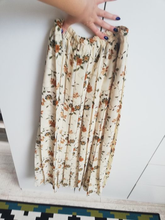 Плисирана пола - дълга