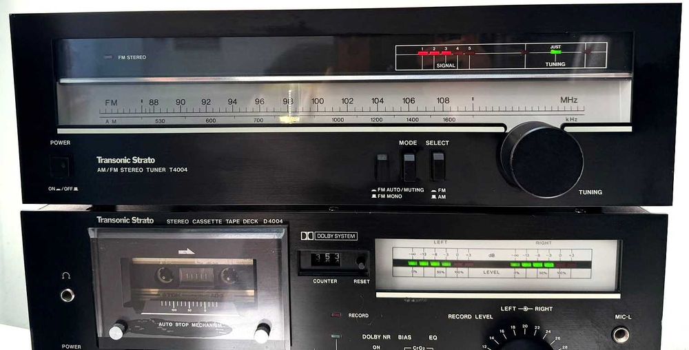 Transonic Strato amplificator stereo statie amplificare linie audio 4004 Deck, Tuner Amplificator Made in Japan