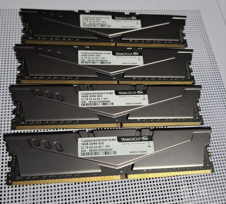 16GB DDR4 3600MHZ LAR Ryzen 7 5800x Nvme 512gb Samsung