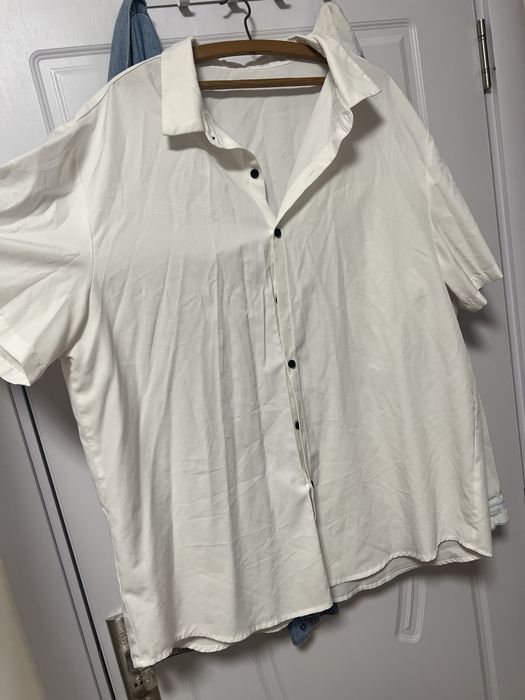 Мъжка бяла риза XXL размер Shein.