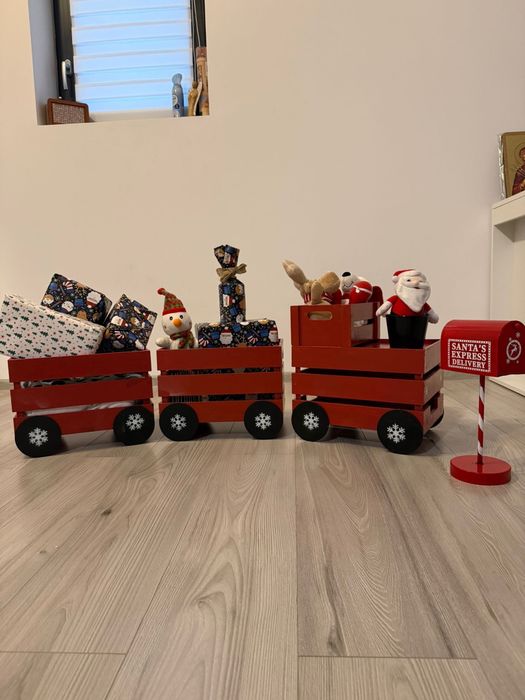 Decoratiuni craciun - trenulet decorativ