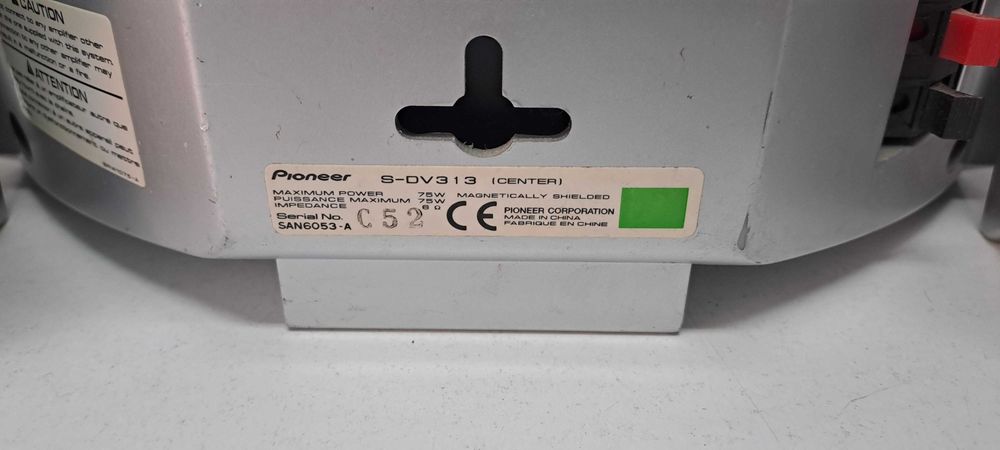 Pioneer S DV 313 boxe sateliti 5 buc centru front surr